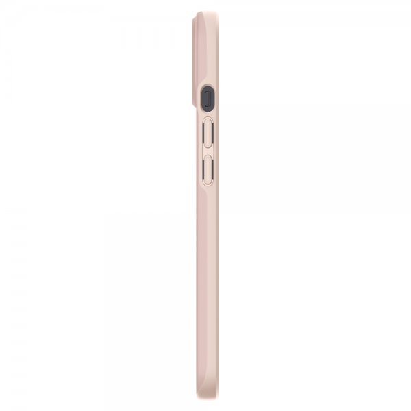 Spigen iPhone 13 Mini Thin Fit -kuori, Pink Sand