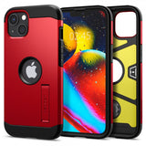 Spigen iPhone 13 Mini Suojakuori Tough Armor Punainen