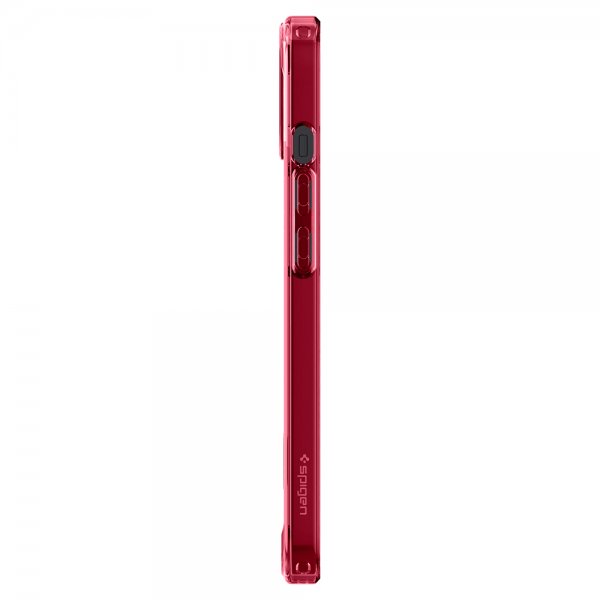 Spigen iPhone 13 Mini -kuori Ultra Hybrid Red Crystal
