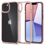 Spigen iPhone 13 Mini -kuori Ultra Hybrid Rose Crystal
