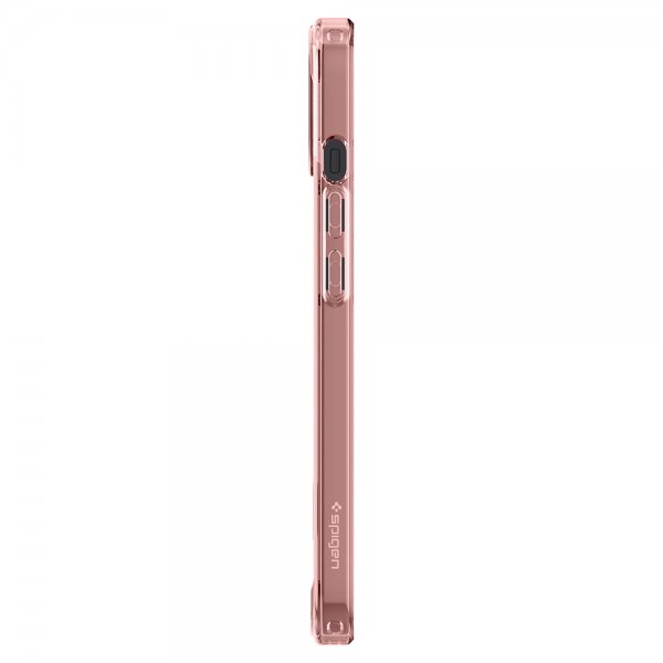 Spigen iPhone 13 Mini -kuori Ultra Hybrid Rose Crystal