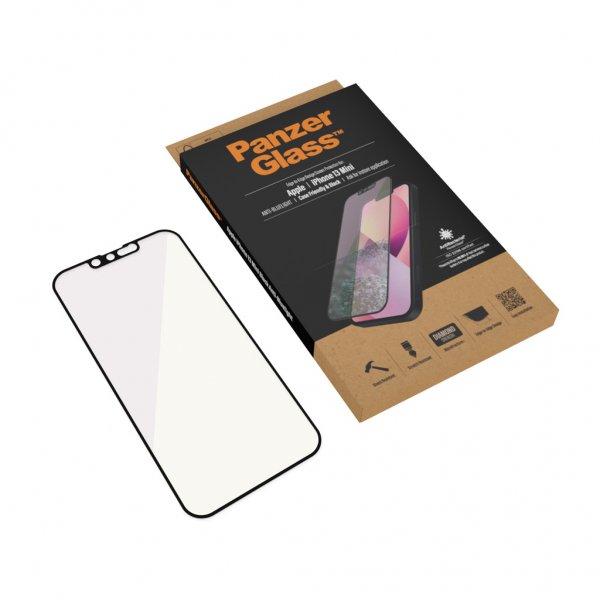 PanzerGlass iPhone 13 Mini -näytönsuoja Edge-to-Edge Anti-Bluelight