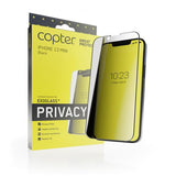Copter iPhone 13 Mini -näytönsuoja, Exoglass Curved Privacy