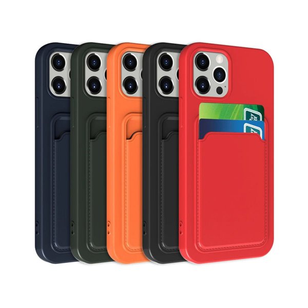 iPhone 13 Kuori Korttipidike Sininen