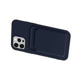 iPhone 13 Kuori Korttipidike Sininen