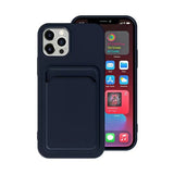 iPhone 13 Kuori Korttipidike Sininen