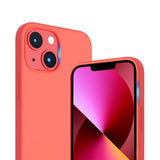 Rvelon iPhone 13 -silikonisuojakuori, pinkki