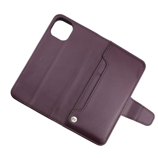 Rvelon iPhone 13 Kotelo Taitettava Korttipaikka Violetti