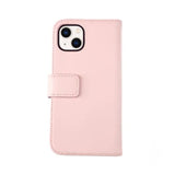 Rvelon iPhone 13 Kotelo Aito nahka Korttipaikka Pinkki