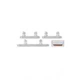 iPhone 13 Pro/13 Pro Max sivupainikkeet – hopea