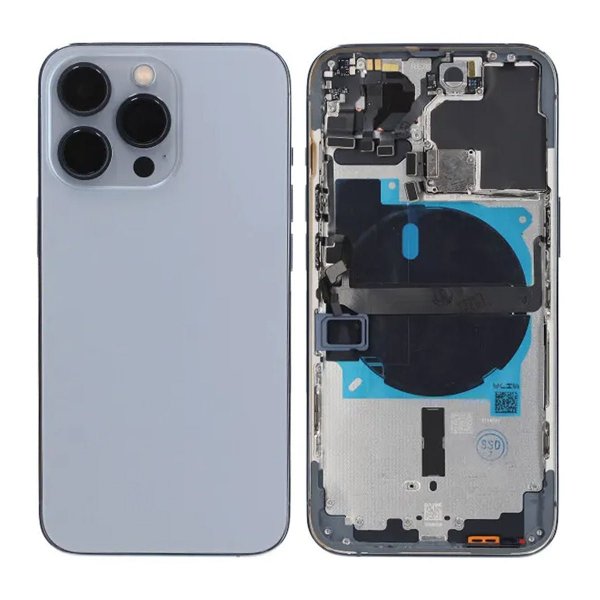 iPhone 13 Pro Takakansi ja koko runko OEM - Sininen