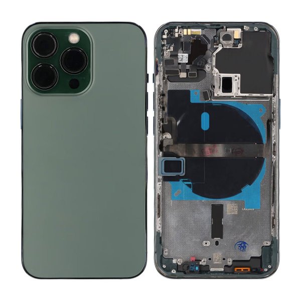 iPhone 13 Pro Takakansi ja täydellinen runko OEM - Vihreä