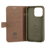 Onsala iPhone 13 Pro ECO Wallet -suojakotelo, ruskea