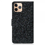iPhone 13 Pro Kotelo Glitterraita Musta