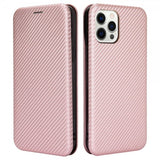 iPhone 13 Pro-kotelo hiilikuitutekstuuri ruusukulta
