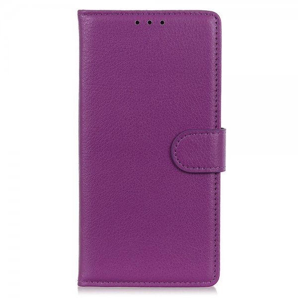 Nordic Covers iPhone 13 Pro Litchi Purple -suojakotelo