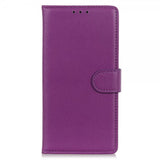 Nordic Covers iPhone 13 Pro Litchi Purple -suojakotelo