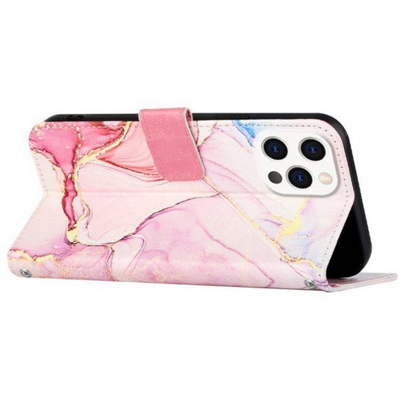 iPhone 13 Pro Kuori Marmori Ruusukulta