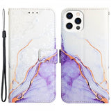 iPhone 13 Pro Kuoret Marmori Valkoinen Violetti