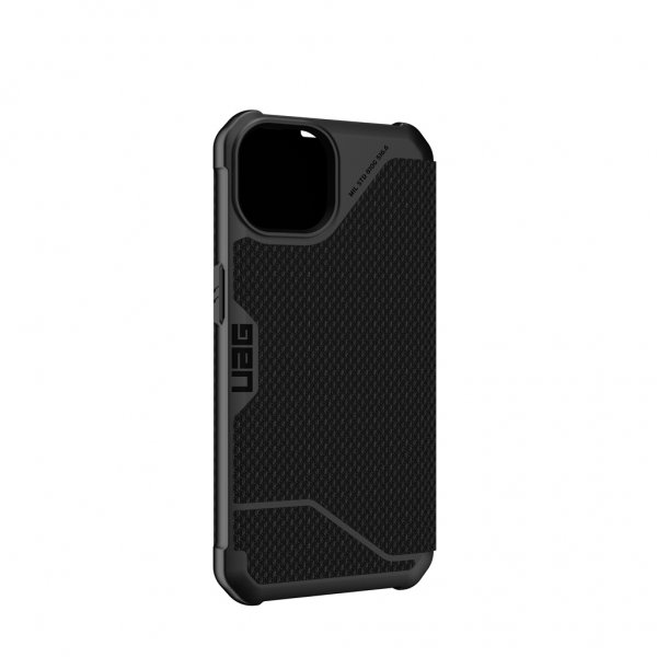 Urban Armor Gear (UAG) iPhone 13 Pro Kotelo Metropolis Kevlar Musta