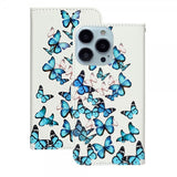 iPhone 13 Pro Kotelo Aihe Siniset Perhoset