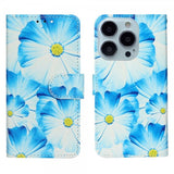 iPhone 13 Pro -suojakotelo, krysanteemikuviolla