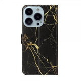 iPhone 13 Pro Kuori Marmorikuvio Kultainen