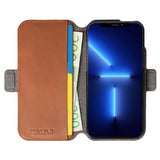 Kavaj iPhone 13 Pro -suojakuori Phoenix, ruskea