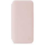 holdit iPhone 13 Pro -kotelo SlimFlip Wallet Blush Pink