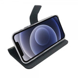 Celly iPhone 13 Pro -suojakuori Wally Wallet Case, musta
