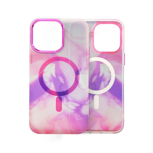 iPhone 13 Pro Kuoret Kuvio Abstrakti Pinkki