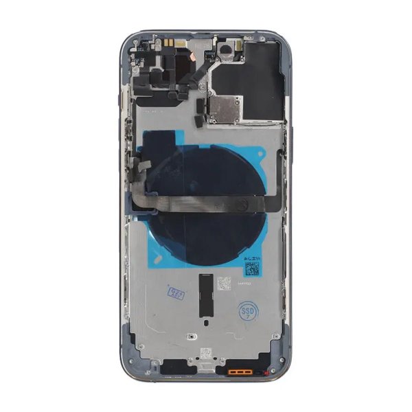 iPhone 13 Pro Max Takaosa täydellä kehyksellä OEM - Sininen