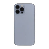 iPhone 13 Pro Max Takaosa täydellä kehyksellä OEM - Sininen