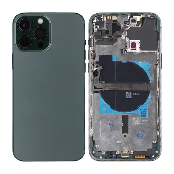 iPhone 13 Pro Max - Takakansi täydellisellä kehyksellä OEM - Vihreä