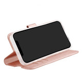 Vivanco iPhone 13 Pro Max Kotelo Classic Wallet Ruusukulta