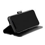 Vivanco iPhone 13 Pro Max Classic Wallet -kotelo, musta