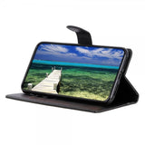 Nordic Covers iPhone 13 Pro Max Kotelo Litchi Raven Black
