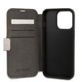Guess iPhone 13 Pro Max Suojakuori Metal Logo Ruusu