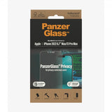 PanzerGlass iPhone 13 Pro Max/iPhone 14 Plus -näytönsuoja Ultra-Wide Fit Privacy EasyAligner