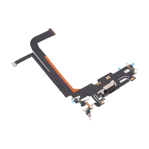 iPhone 13 Pro Max latausliitin joustokaapelilla, alkuperäinen – musta