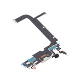 iPhone 13 Pro Max latausliitin joustokaapelilla, alkuperäinen - Valkoinen