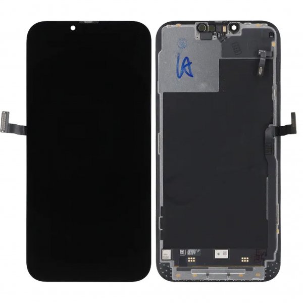 iPhone 13 Pro Max LCD-näyttö Alkuperäinen Musta Irrotettu Uudesta iPhonesta ja Liitäntäkaapeli