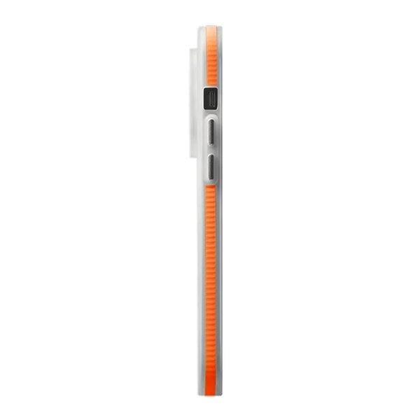 Rvelon iPhone 13 Pro Max Kotelo Uritettu MagSafe Oranssi