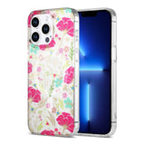 iPhone 13 Pro Max Kuori Kukkakuvio MagSafe Punainen Vihreä