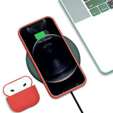 Rvelon iPhone 13 Pro Max -silikonikuori, pinkki