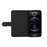 Rvelon iPhone 13 Pro Max Kotelo Magneettisesti Irrotettava Kuori Musta