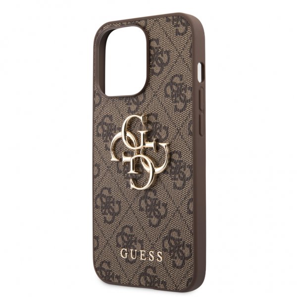 Guess iPhone 13 Pro Max Suojakuori Big Logo Ruskea
