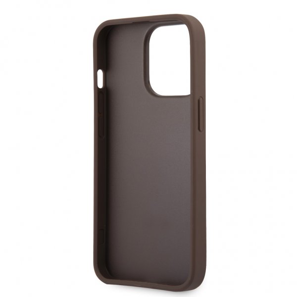Guess iPhone 13 Pro Max Suojakuori Big Logo Ruskea