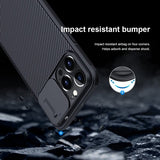 Nillkin iPhone 13 Pro Max CamShield Pro -suojakuori, musta
