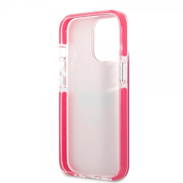 Karl Lagerfeld iPhone 13 Pro Max -kuori Choupette Fuchsia